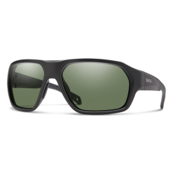 Smith Optics Deckboss Matte Black/Gray Green Polarised Sunglasses